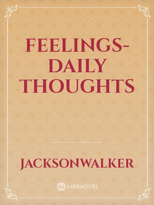 Feelings-Daily thoughts icon