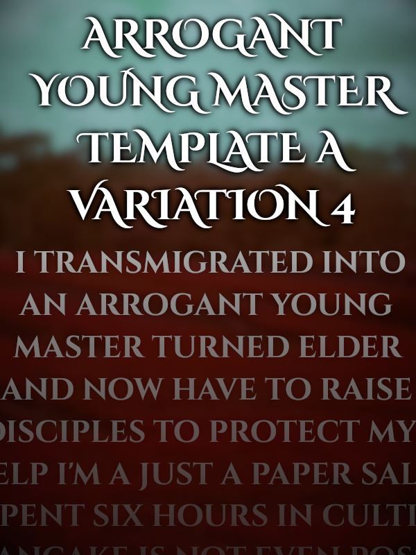 Arrogant Young Master Template A Variation 4 icon