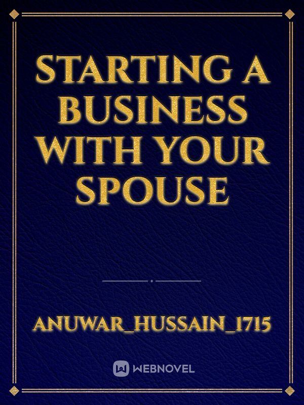 Starting a Business with your Spouse icon