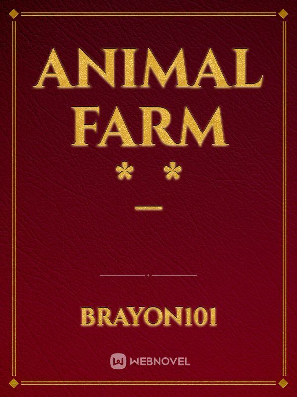 Animal Farm *_* icon