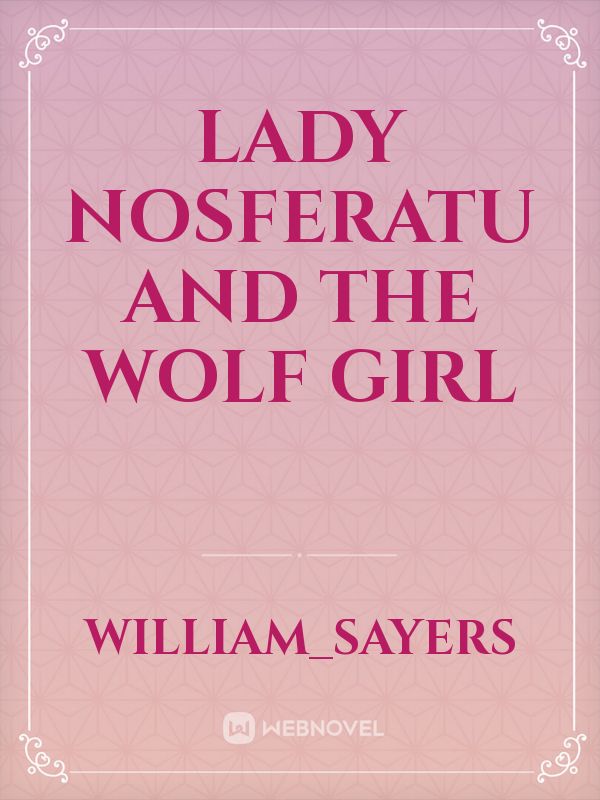 Lady Nosferatu and the wolf girl icon