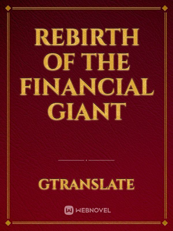 Rebirth of the financial giant icon