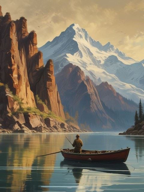 Taoist laid-back life icon