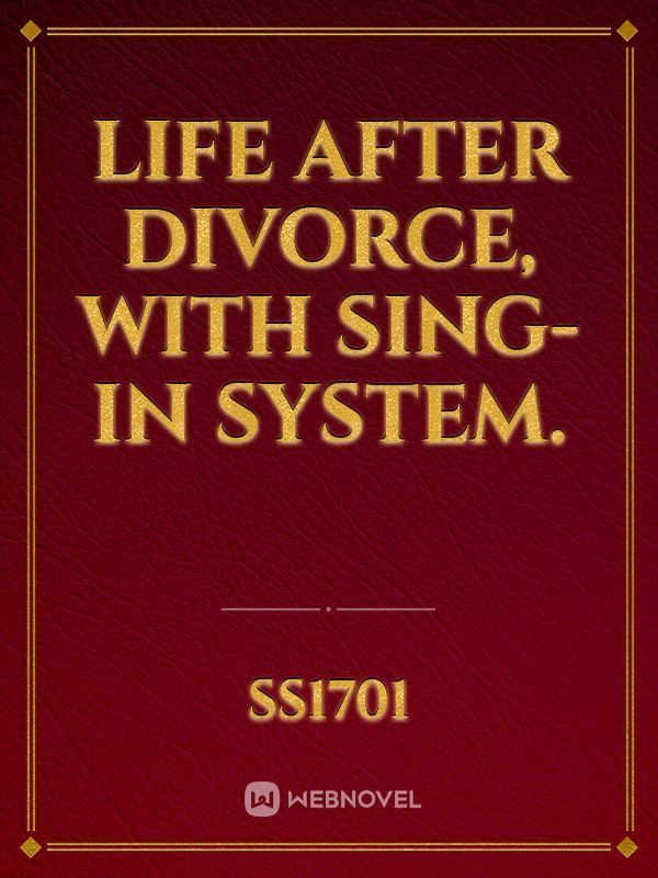 Life after divorce, with sing-in system. icon