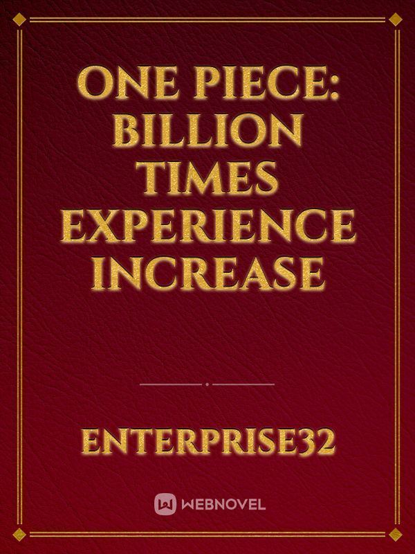 ONE PIECE: BILLION TIMES EXPERIENCE INCREASE icon