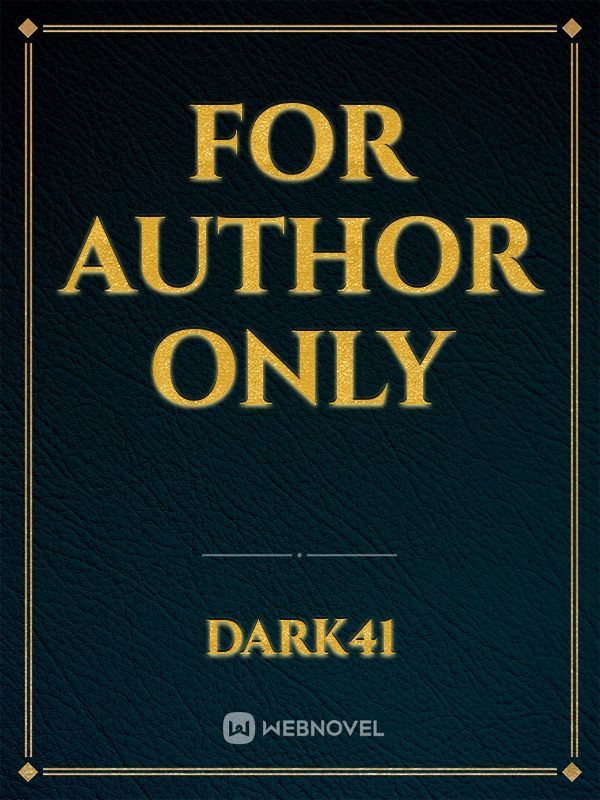 For author only icon