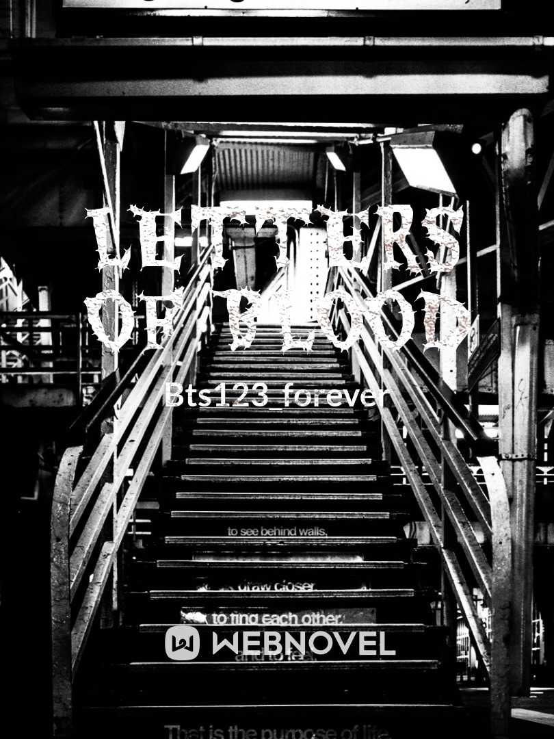 Letters of blood icon