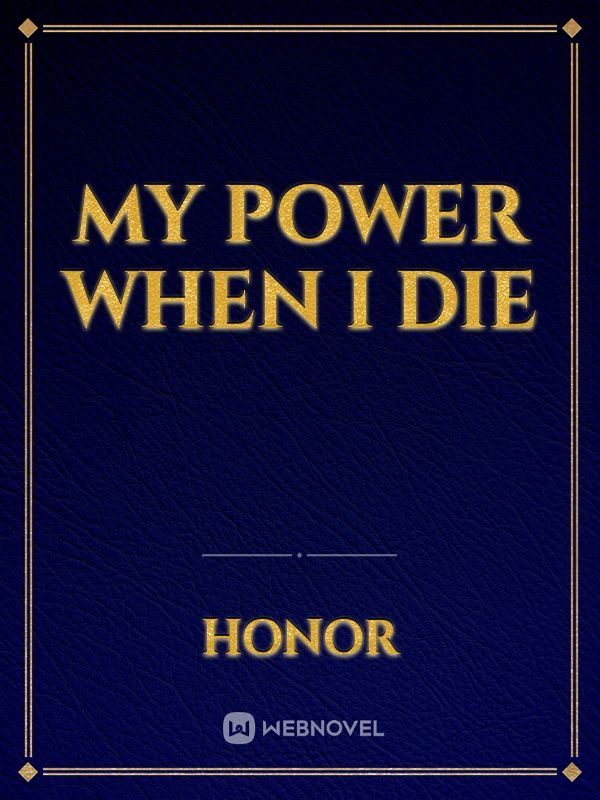 My Power when I die icon