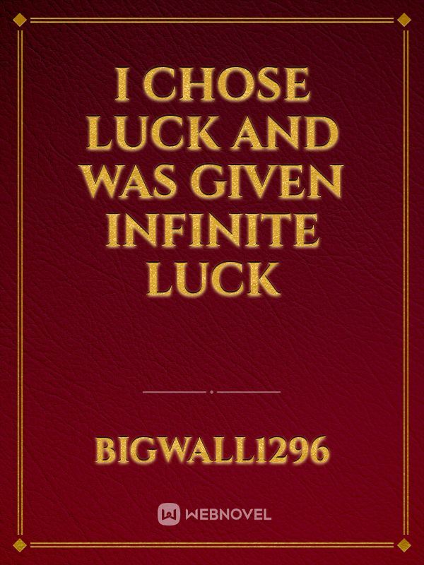 I chose Luck and was given Infinite Luck icon
