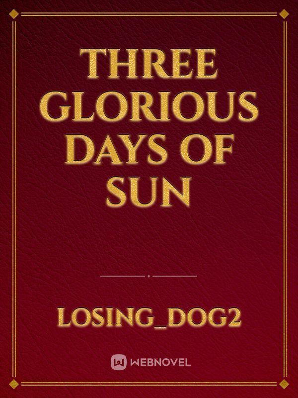 Three Glorious Days of Sun icon