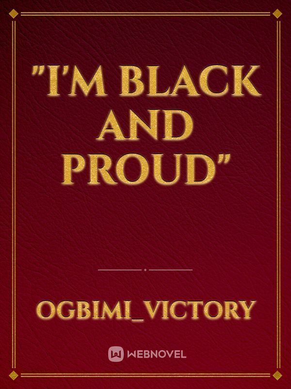 "I'm Black and Proud" icon