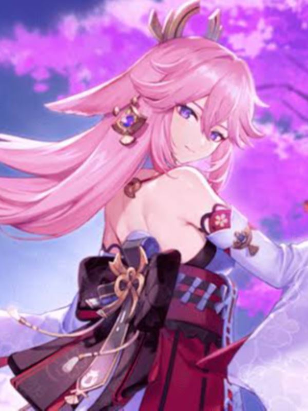 In Genshin Impact with genshin's account icon