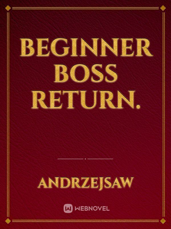 Beginner Boss Return. icon