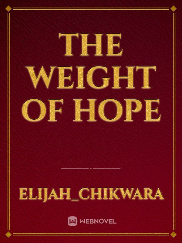 The Weight Of Hope icon
