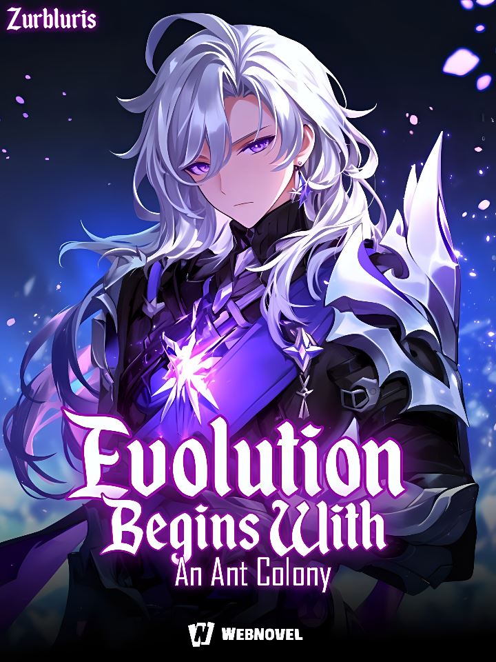 Evolution begins with an ant colony icon