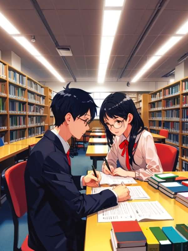 Love Blooms in the School Library icon