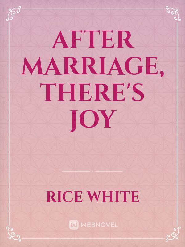 After marriage, there's joy icon