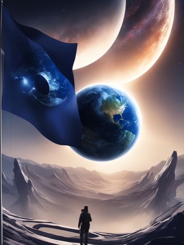 Expansion towards the stars icon