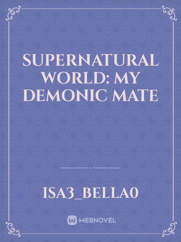 Supernatural World: My Demonic Mate icon