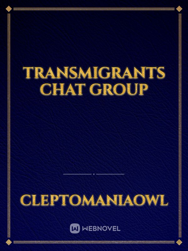 Transmigrants chat group icon