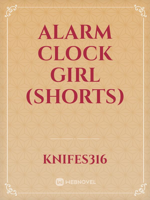 Alarm Clock Girl (Shorts) icon