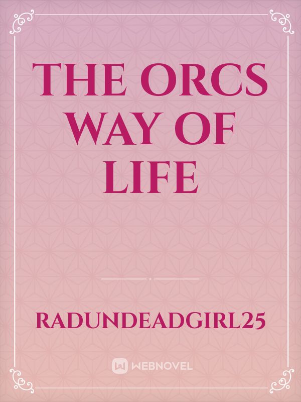 The orcs way of life icon