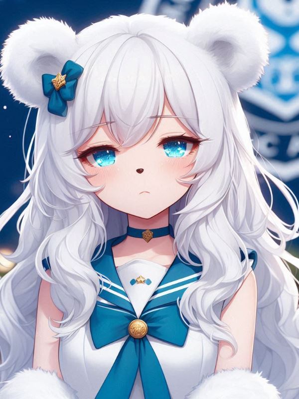 The Polar Bear Girl Just Wants to Laze Around icon