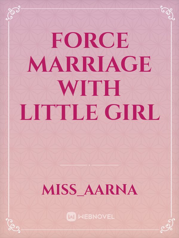 force marriage with little girl icon