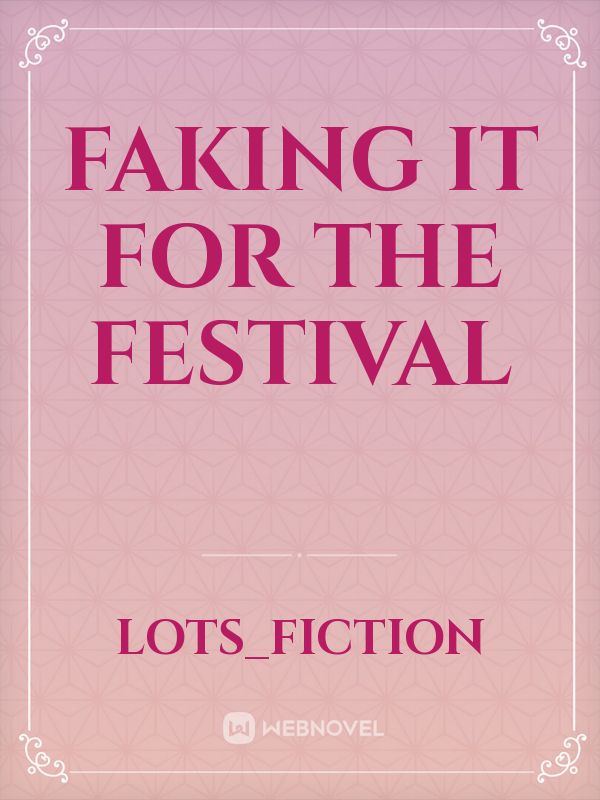 Faking it for the Festival icon