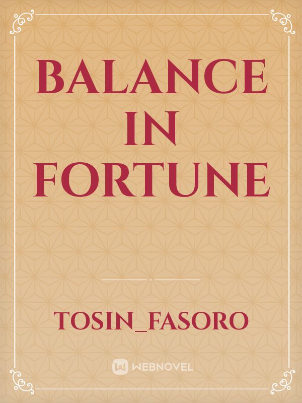 Balance in fortune icon