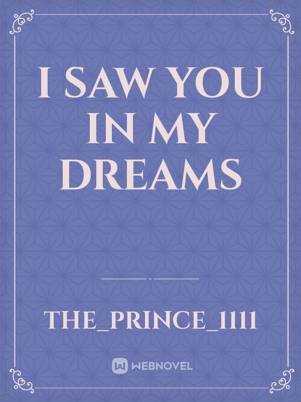 I saw you in my dreams icon