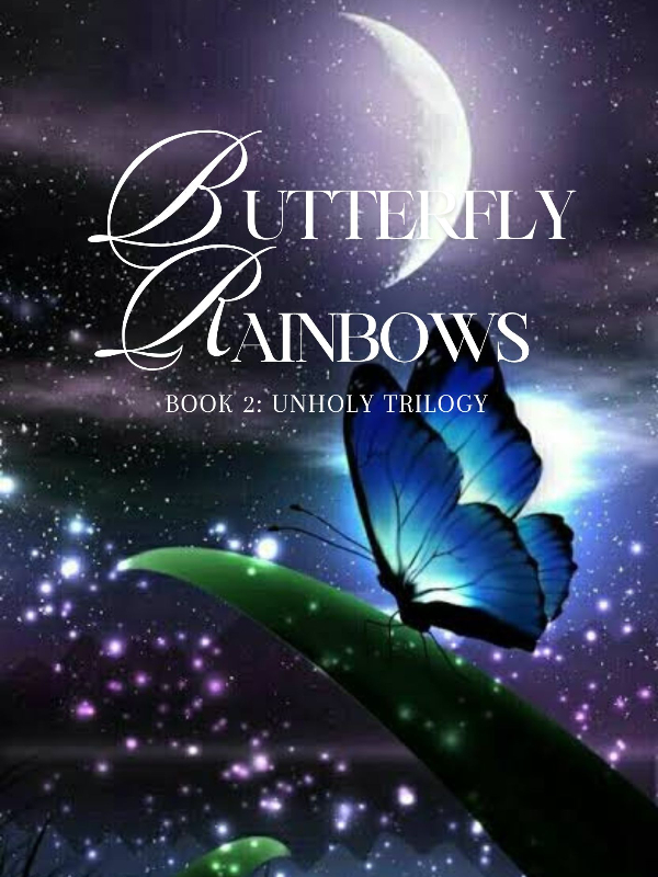 Butterfly rainbows icon