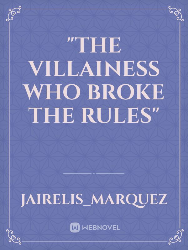 "The Villainess Who Broke the Rules" icon