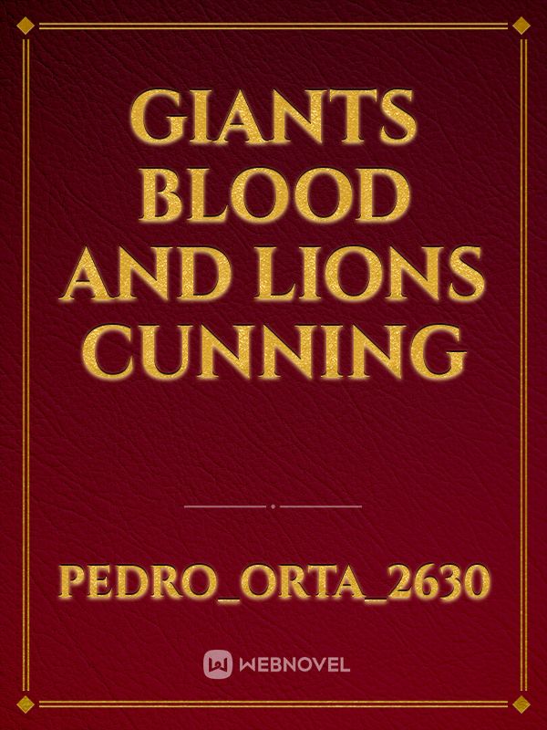 Giants blood and Lions cunning icon