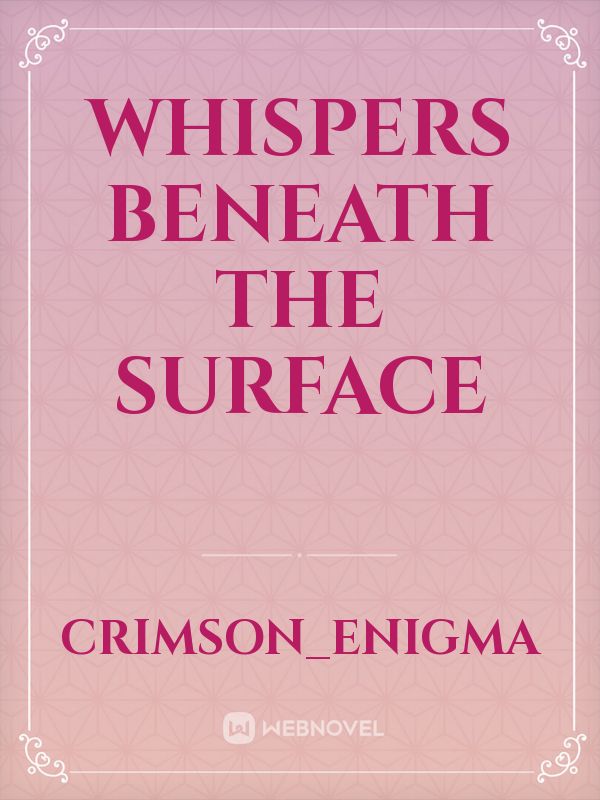 Whispers Beneath the Surface icon