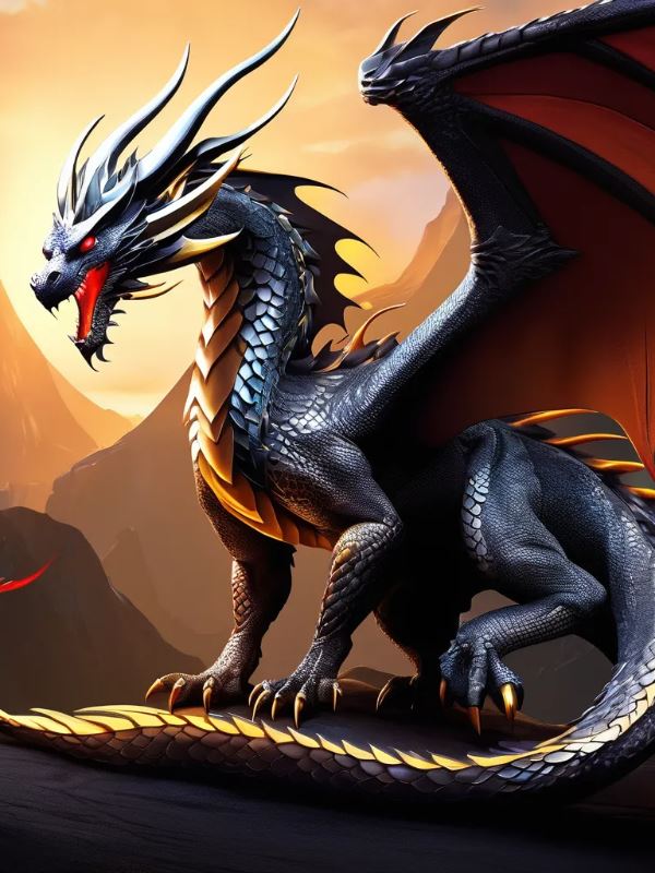 Dragon Apoclaypse in the human world icon