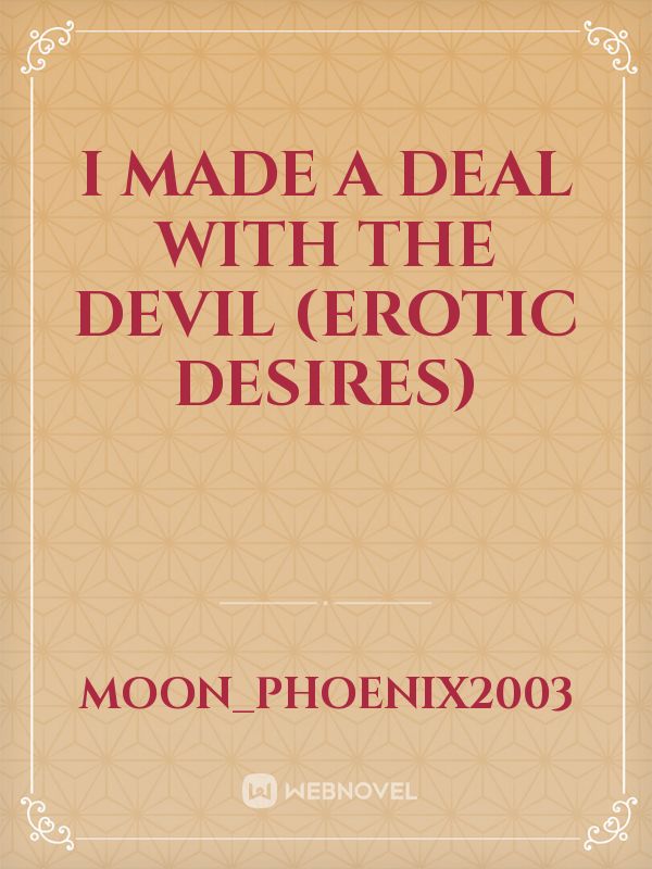 I Made A Deal With The Devil (EROTIC DESIRES) icon