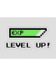 Level Up with EXP icon