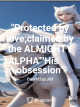 "Protected by love;claimed by the ALMIGHTY ALPHA""His obsession" icon
