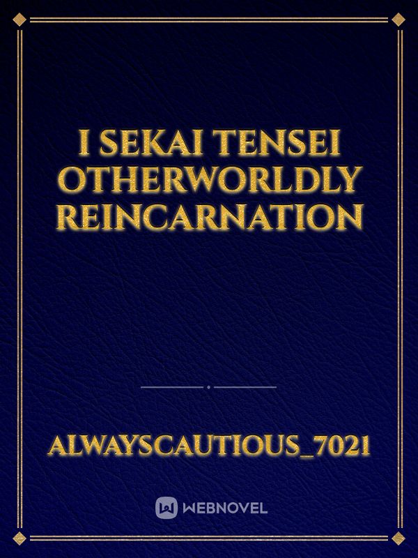 I sekai tensei 
otherworldly reincarnation icon
