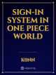 Sign-in System in One Piece World icon