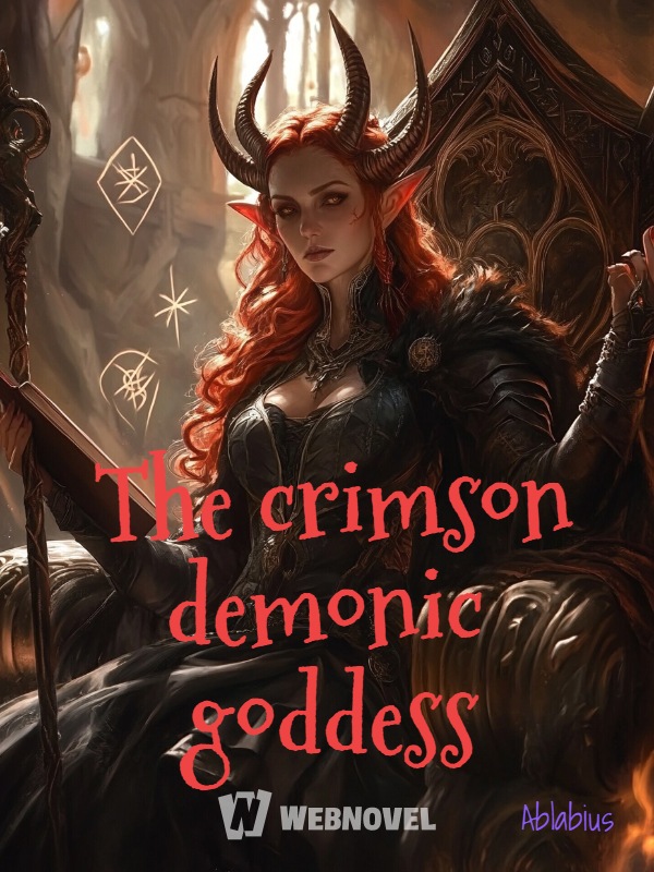 The crimson demonic goddess icon