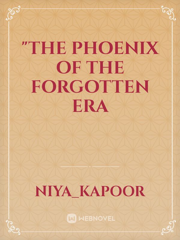 "The Phoenix of the Forgotten Era icon