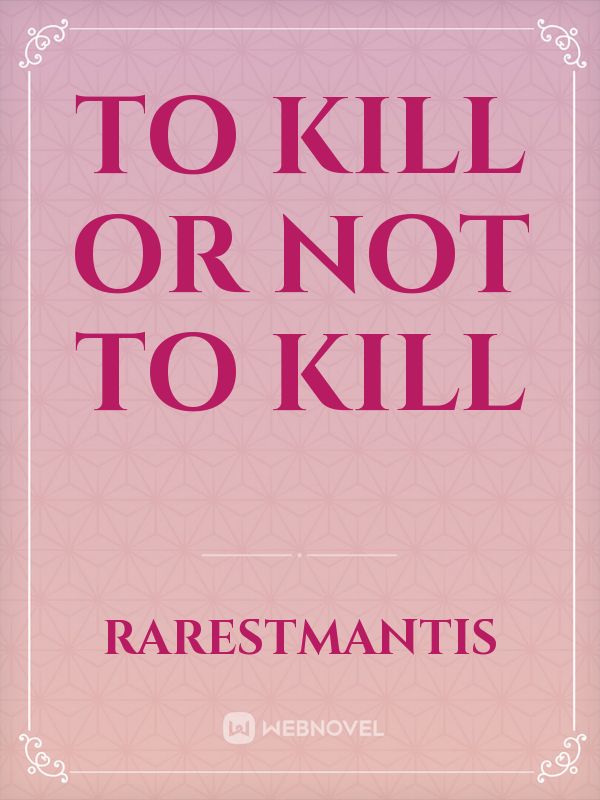 To kill or not to kill icon