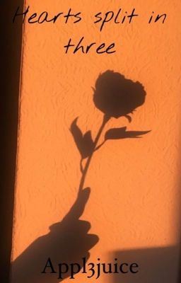 Hearts split in three icon