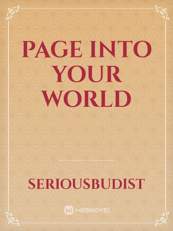 Page into your world icon