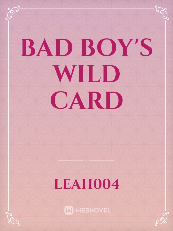 Bad boy's wild card icon