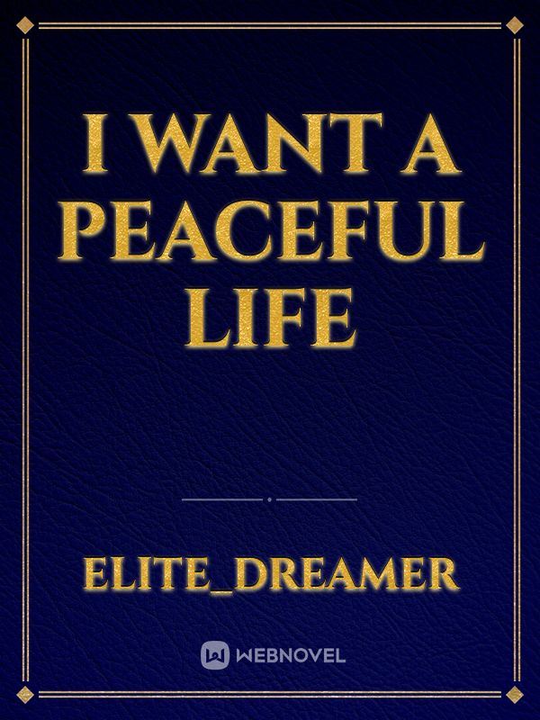I want a peaceful life icon