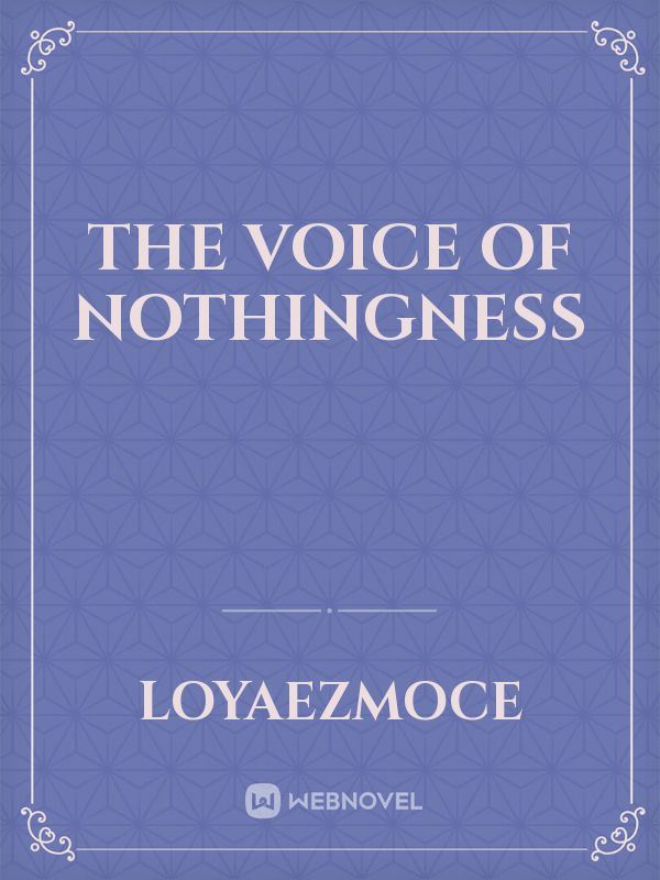 THE VOICE OF NOTHINGNESS icon