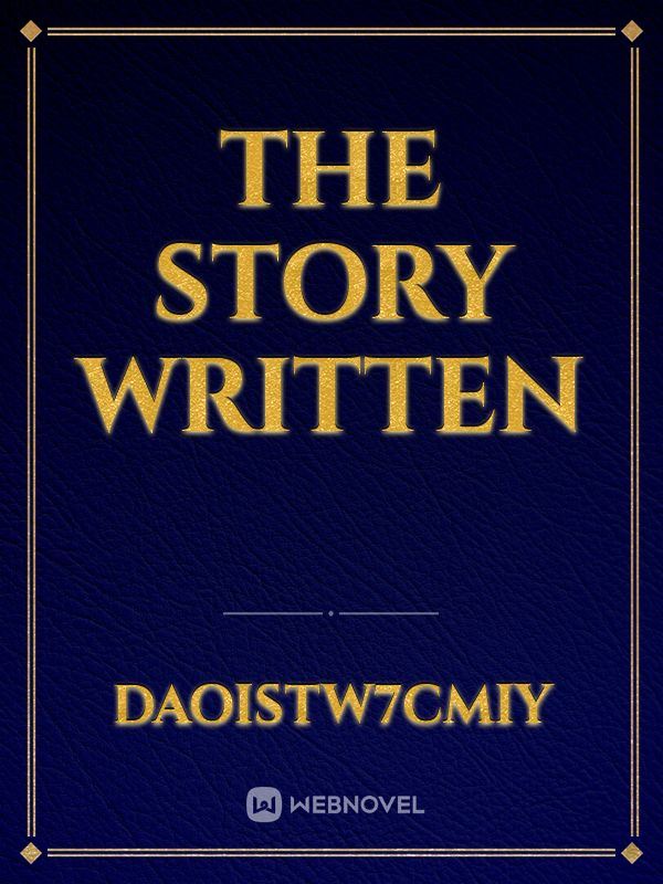 The Story written icon